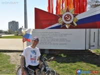 В Ростов прибыл уфимец, отправившийся на инвалидной коляске до Севастополя