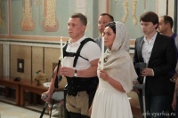 Первое в России Венчание человека в экзоскелете совершили в Архангельской епархии