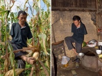 Китайский фермер-инвалид без рук успешно ведет хозяйство