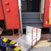 Инвалид-колясочник в ростовской области не смог попасть в электричку из-за халатности железнодорожников