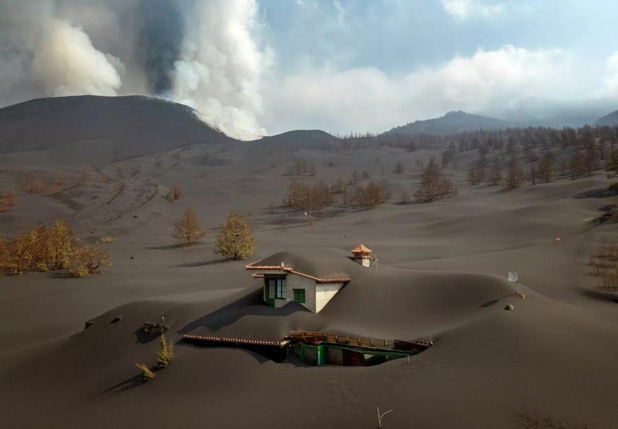 Последствия извержения вулкана на Канарах
