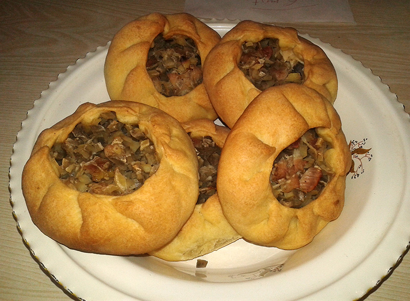 Татарский пирог с картошкой и мясом в духовке рецепт с фото